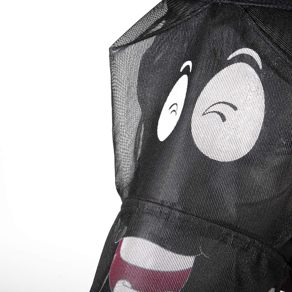 MASCHERA ANTIMOSCHE PVC C/COPRIORECCHIE E CHIUSURA IN VELCRO - Pinto
