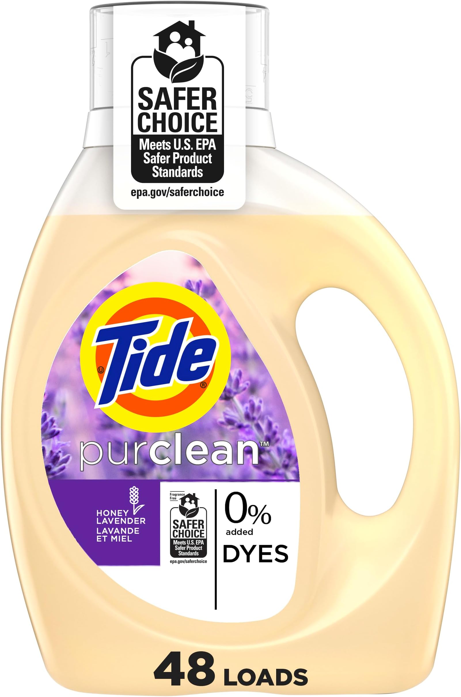 Purclean Liquid Laundry Detergent, 63 fl oz, 48 Loads
