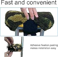 Vista 2 de SPRING SEAON Almohadilla de espuma viscoelástica para axilas y fundas de agarre para las manos, ajuste universal, transpirable, absorbe la humedad