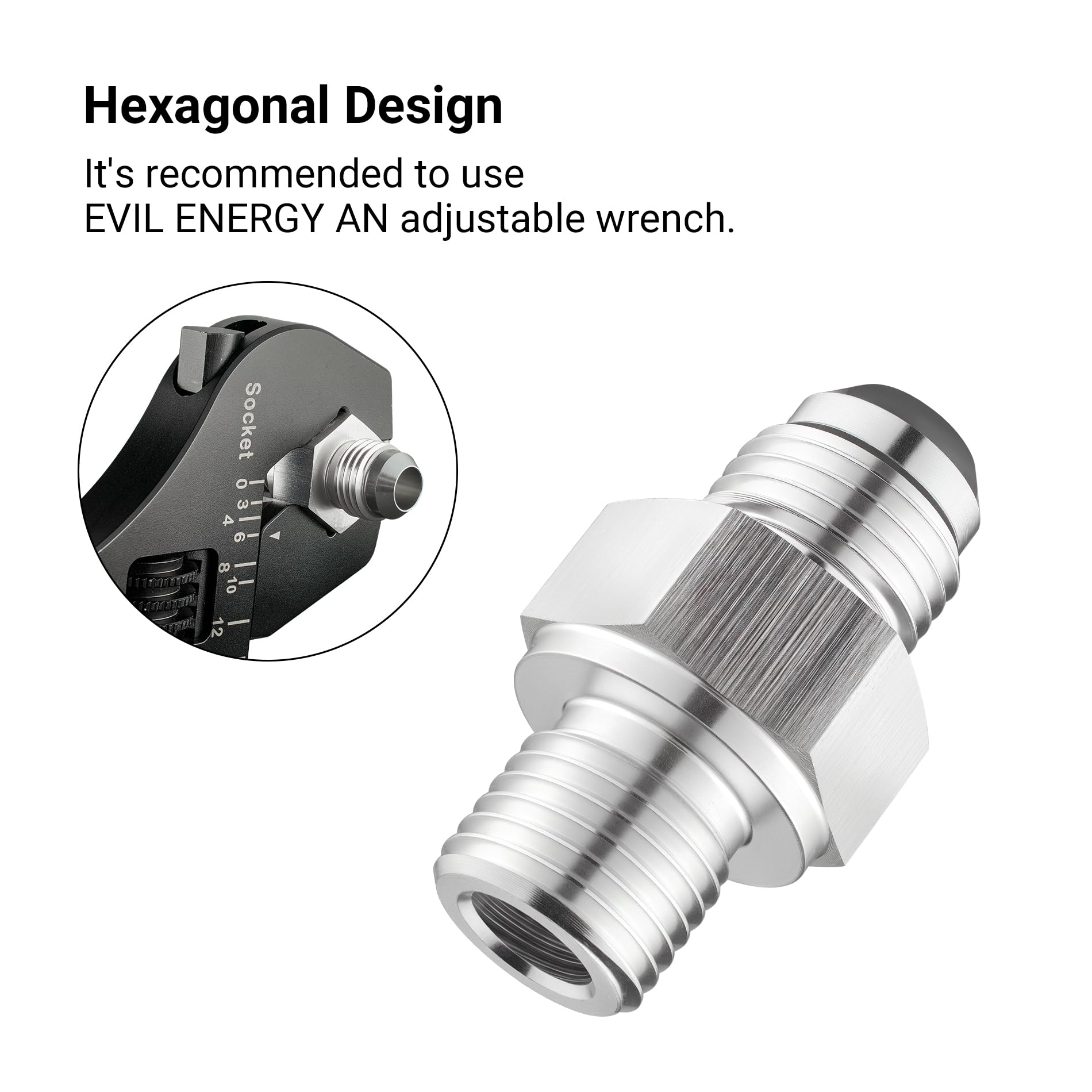 Amazon.com: EVIL ENERGY 6AN Male Flare to 1/4