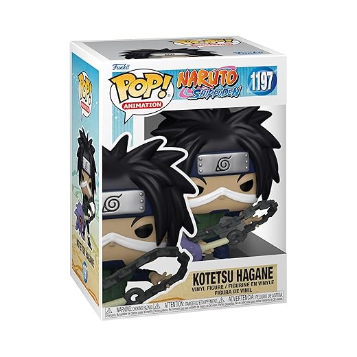 Funko Pop! Animation: Naruto - Kotetsu Hagane With Weapon