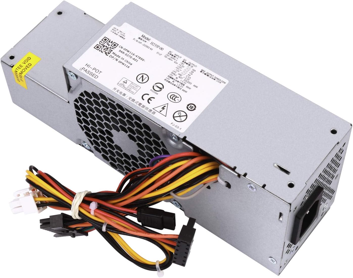 LXun 235W Power Supply Compatible with Dell OptiPlex 580 760 780 960 980 990 SFF Systems (P/N: PW116 FR610 RM112 67T67 R224M WU136, M/N: H235P-00 L235P-01 L235P-00 H235E-00 F235E-00 L235ES-00)