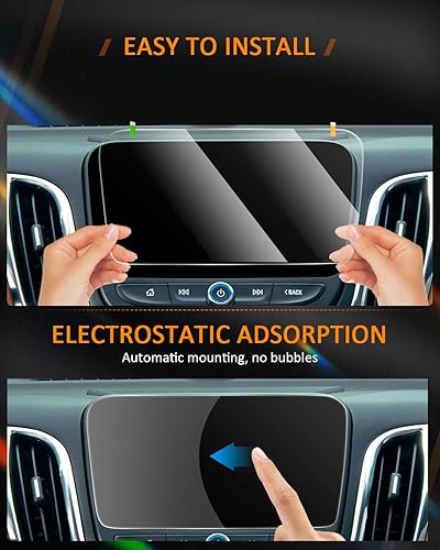 Vista 340 de CDEFG Cristal templado para Chevrolet Silverado/GMC Sierra 2025, pantalla táctil de 13.4 pulgadas, accesorios para Chevy Silverado/Sierra 1500