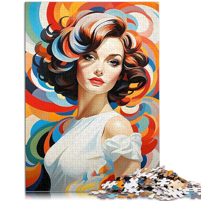 Foto 2 de 6 de Puzzle de 1000 Piezas para Adultos Vibrancia y Glamour 2 Juegos Divertidos para la Familia Decoración…
