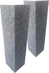 Arranhador para Gatos de canto Sofá Gatto Karino - Kit 2un Carpete (Grafite, 50 cm)