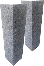 Gatto Karino, Arranhador para Gatos de canto Sofá Gatto Karino - Kit 2un Carpete (Grafite, 60 cm)