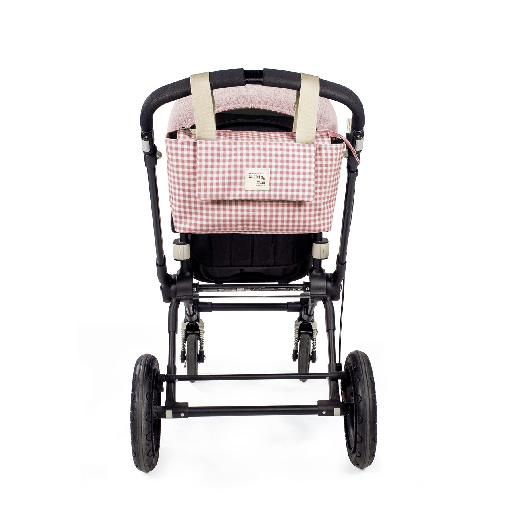Borsa per la maternità per passeggino Walking Mum Rosa 31 x 17 x 12 cm