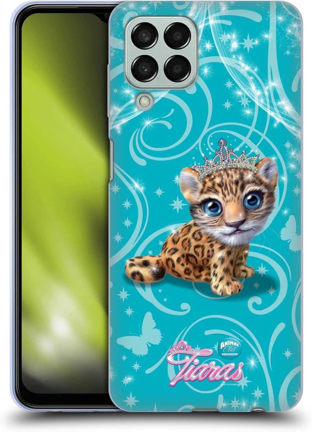 Head Case Designs Officially Licensed Animal Club International Jaguar Pet Royalties Gel Case [Military Grade Protection] Compatible with Samsung Galaxy M33 (2022)