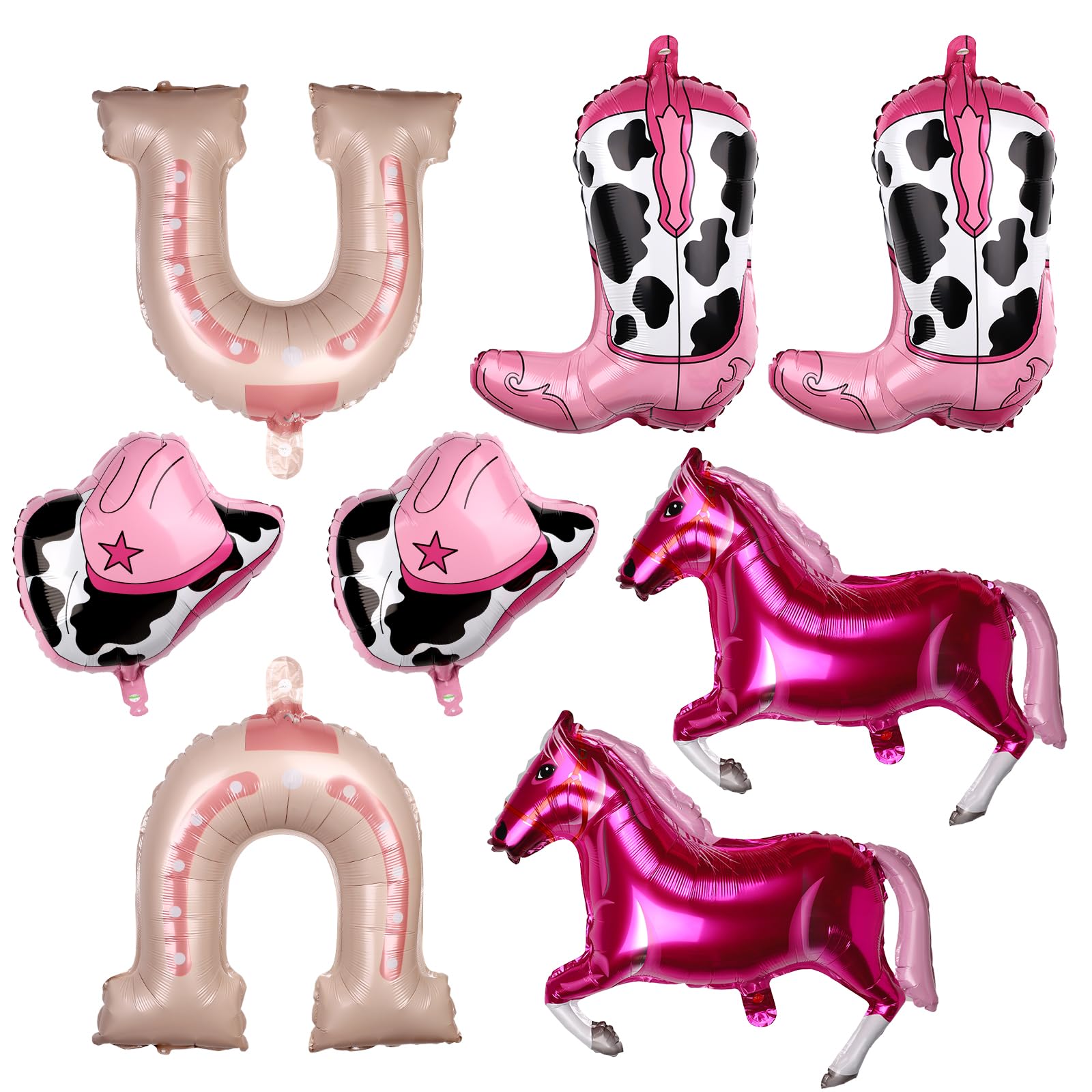 22 Stuks Western Party Luchtballon - Cowboy Ballonset met