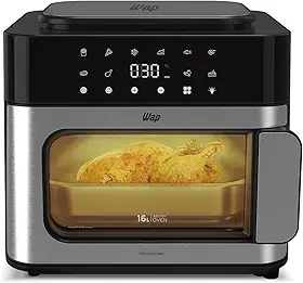 WAP Airfry Oven 16L Multi-Comb Digital Prosdócimo WAFC16 Painel Touch Com 10 Receitas Pré-Programadas