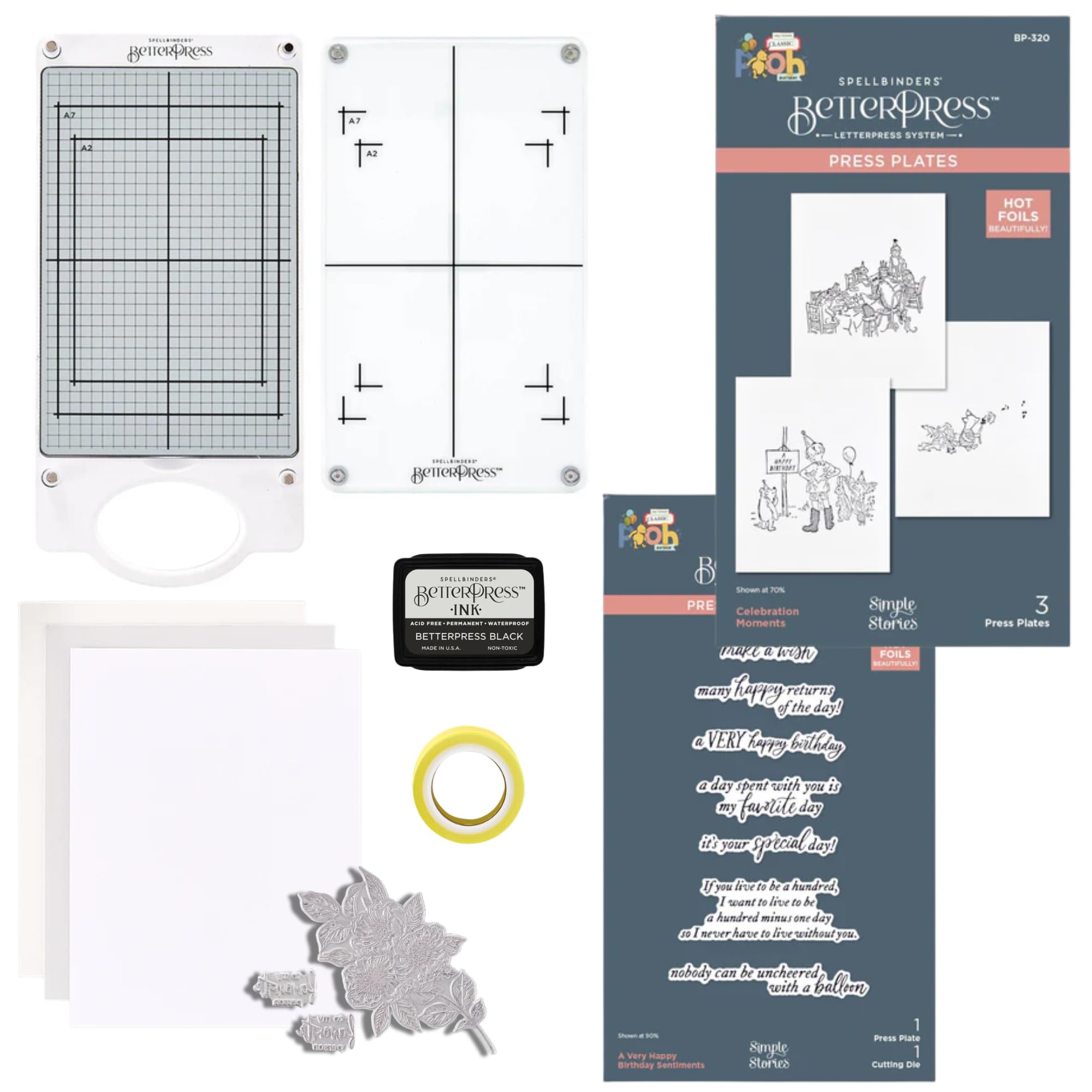 Amazon.com: Spellbinders BetterPress Letterpress Machine for