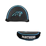 Team Golf NFL Carolina Panthers Golf Mallet Putter Cover Golf Club Mallet Putter Headcover, Fits Most Mallet Putters, Scotty Cameron, Daddy Long Legs, Taylormade, Odyssey, Titleist, Ping, Callaway