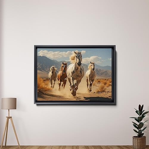 Miniatura 2 de StoreUSA97 Wild Spirit, Fine Art American Horses Print, Landscape Nature Wildlife, Mountain Mustangs, Fine Art Photography for Captivating Home Wall