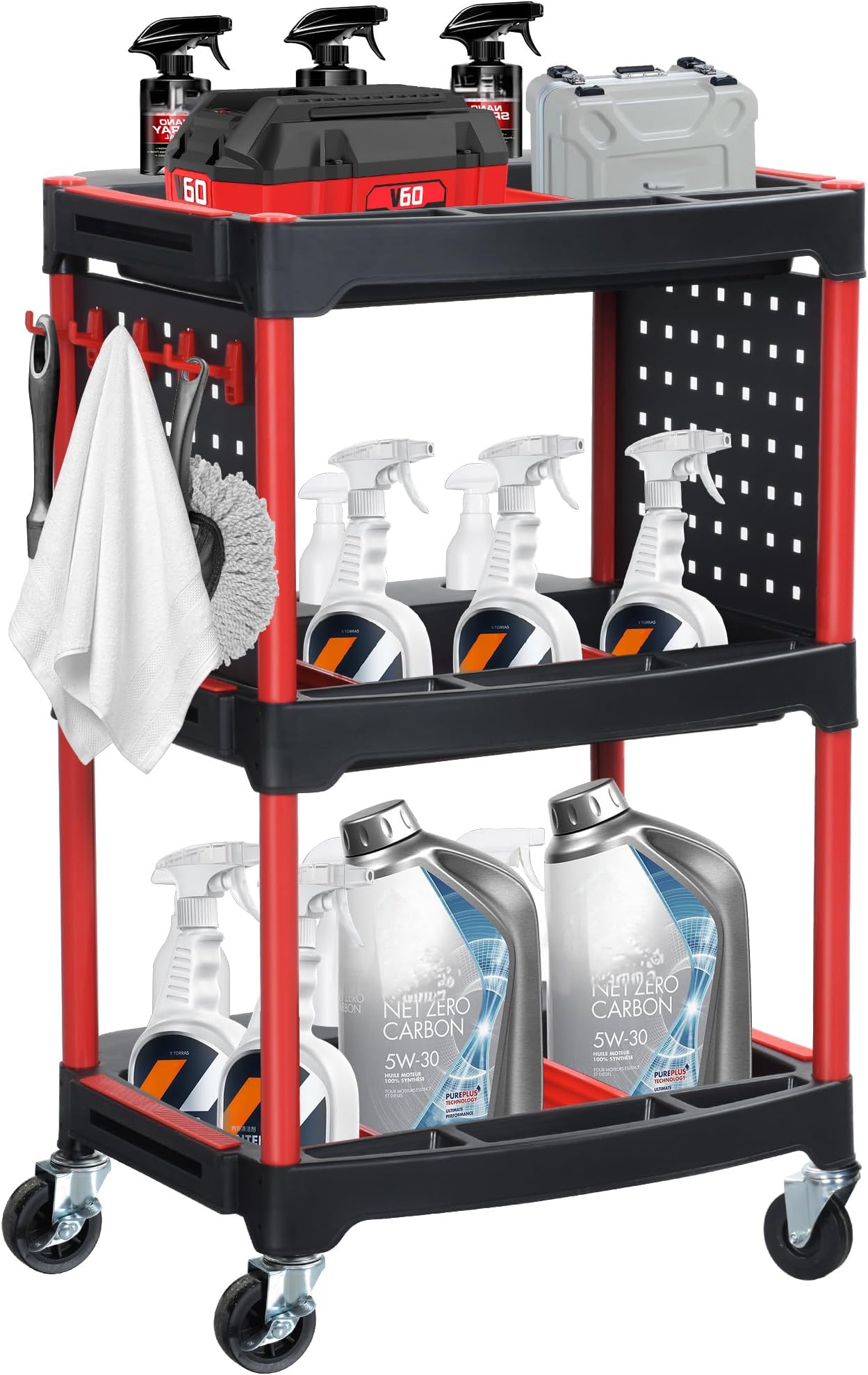 Adam's Polishes Standard Detailing Cart, Custom Mobile