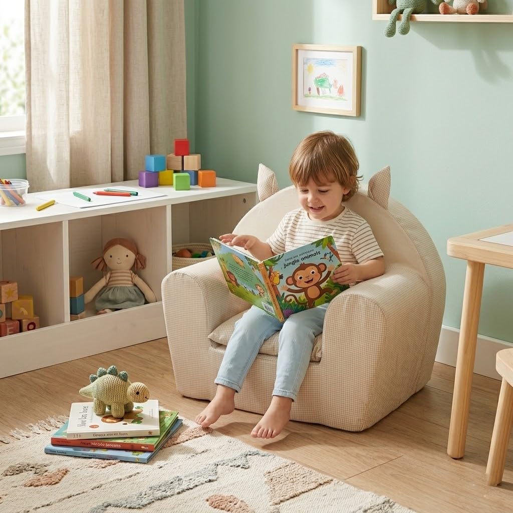 Sillón Infantil Jungle Creaciones Llopis para Niña, Niño y Bebé