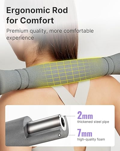 Miniatura 6 de YOTTOY Juego de mancuernas ajustables 3 en 1, pesas rusas de 20 a 40 libras con platos suaves, juego de pesas de gimnasio en casa para entrenamiento