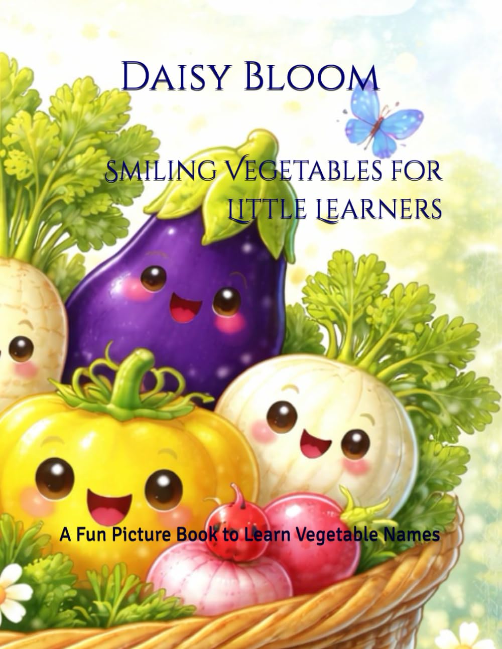 Smiling Vegetables for Little Learners: A Fun Picture Book to Learn Vegetable Names