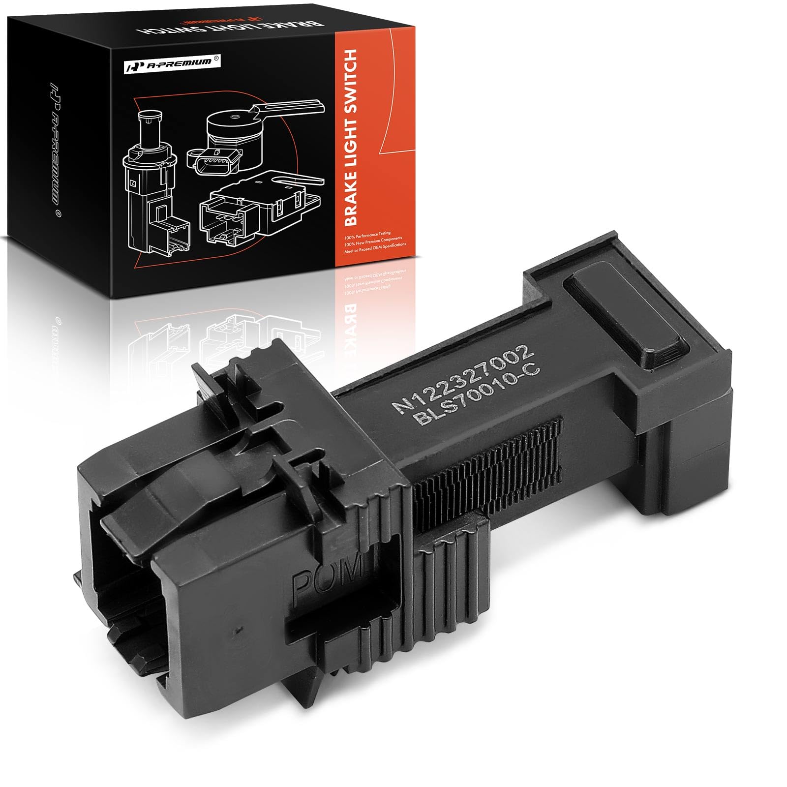 A-Premium Brake Light Switch Lamp Compatible with BMW 323i, 328xi, X5, 535i xDrive, X3, X1, 760Li, Alpina B7 & Mercedes-Benz C250, C400, E400, E43 AMG