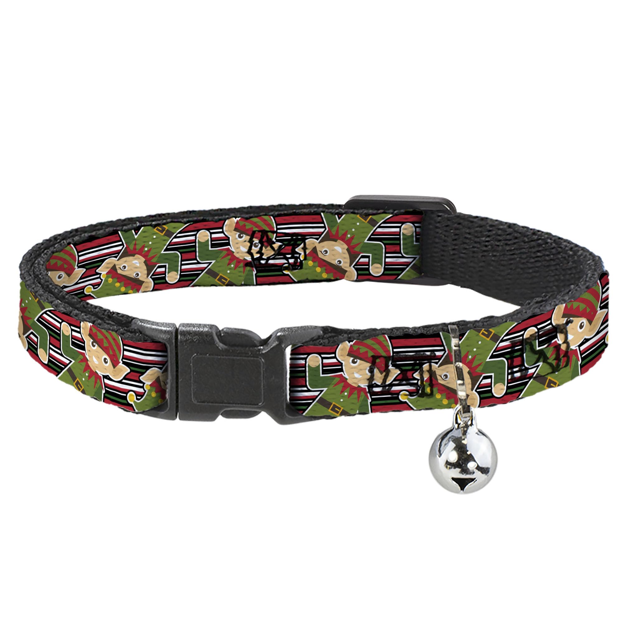 Collar de gato breakaway Buckle-Down con cierre de seguridad