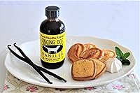 Vista 8 de Singing Dog Vanilla: Extracto de vainilla puro, botella de 2 onzas líquidas, vainilla sin azúcar, totalmente natural, sin OMG, sin maíz, kosher