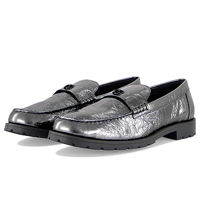 COACH Jocelyn Crinkle Metallic Loafer Women