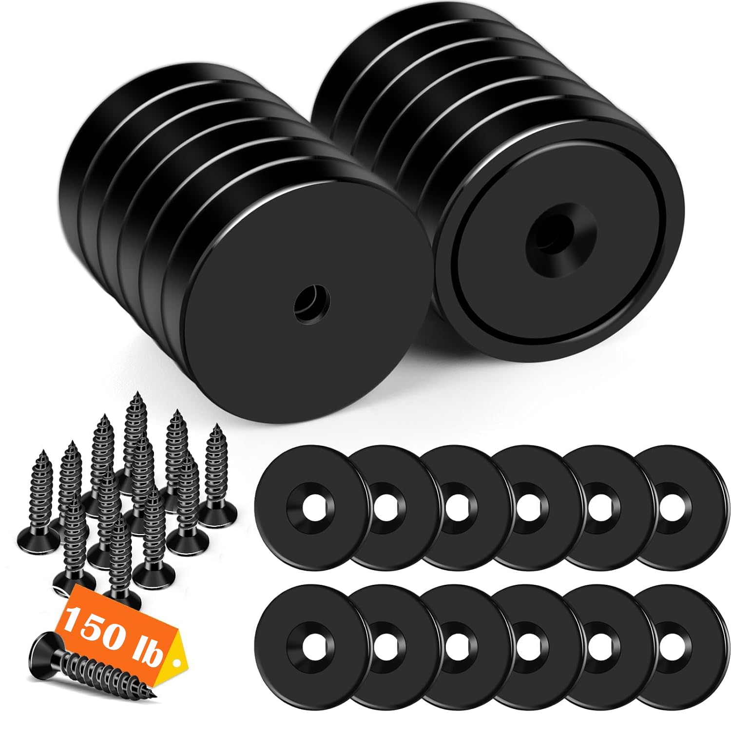 Strong Neodymium Magnets - 8 Pack -7