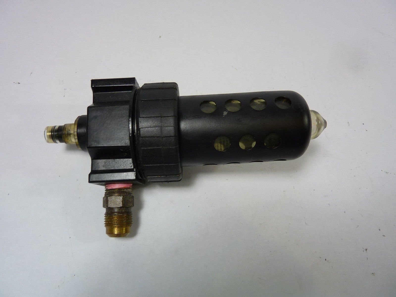 Parker Hannifin 07L32BE Prep-Air II Series 07L Zinc Standard Mist Lubricator, Polycarbonate Bowl/Metal Guard/No Drain, Fill Plug, 1/2" NPT Port Size