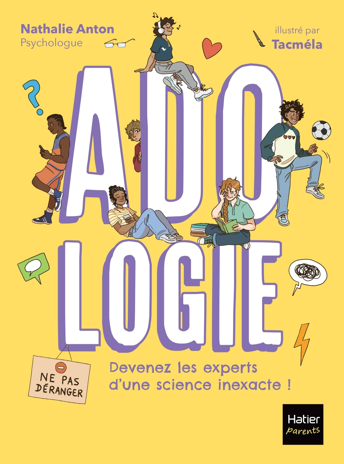 Adologie - La BD pour comprendre son ado - Nathalie Anton - Hatier Parents - broché - Bande dessinée