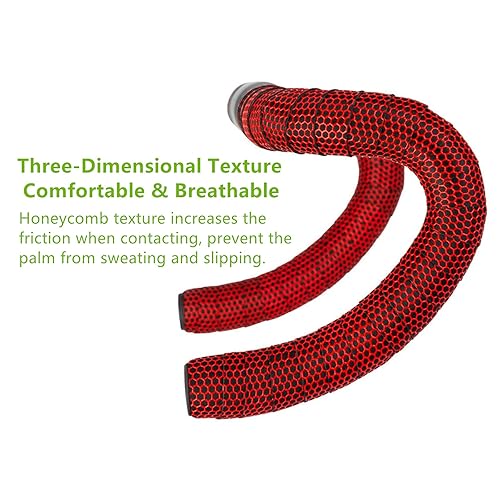 Miniatura 3 de Cintas de manillar de bicicleta de carretera, cinta profesional para manillar de bicicleta, envolturas de mango de ciclismo de carreras, 2 rollos