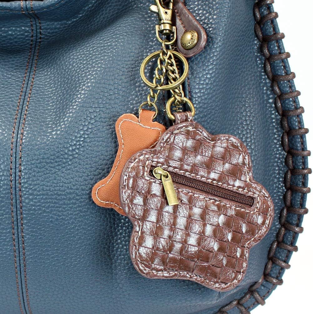 Chala Handbags, Casual Style, Soft, Shoulder or Crossbody Purse with Keyfob