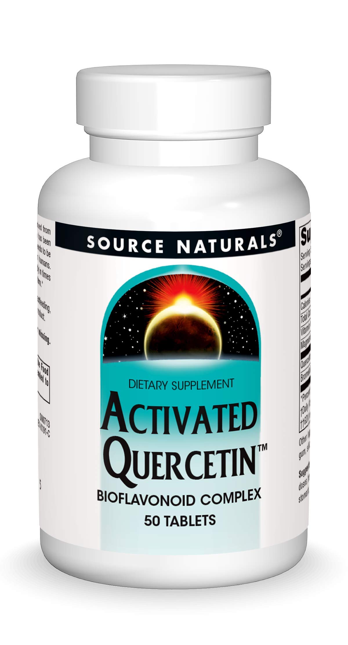 Source Naturals Activated Quercetin, 50 tabs