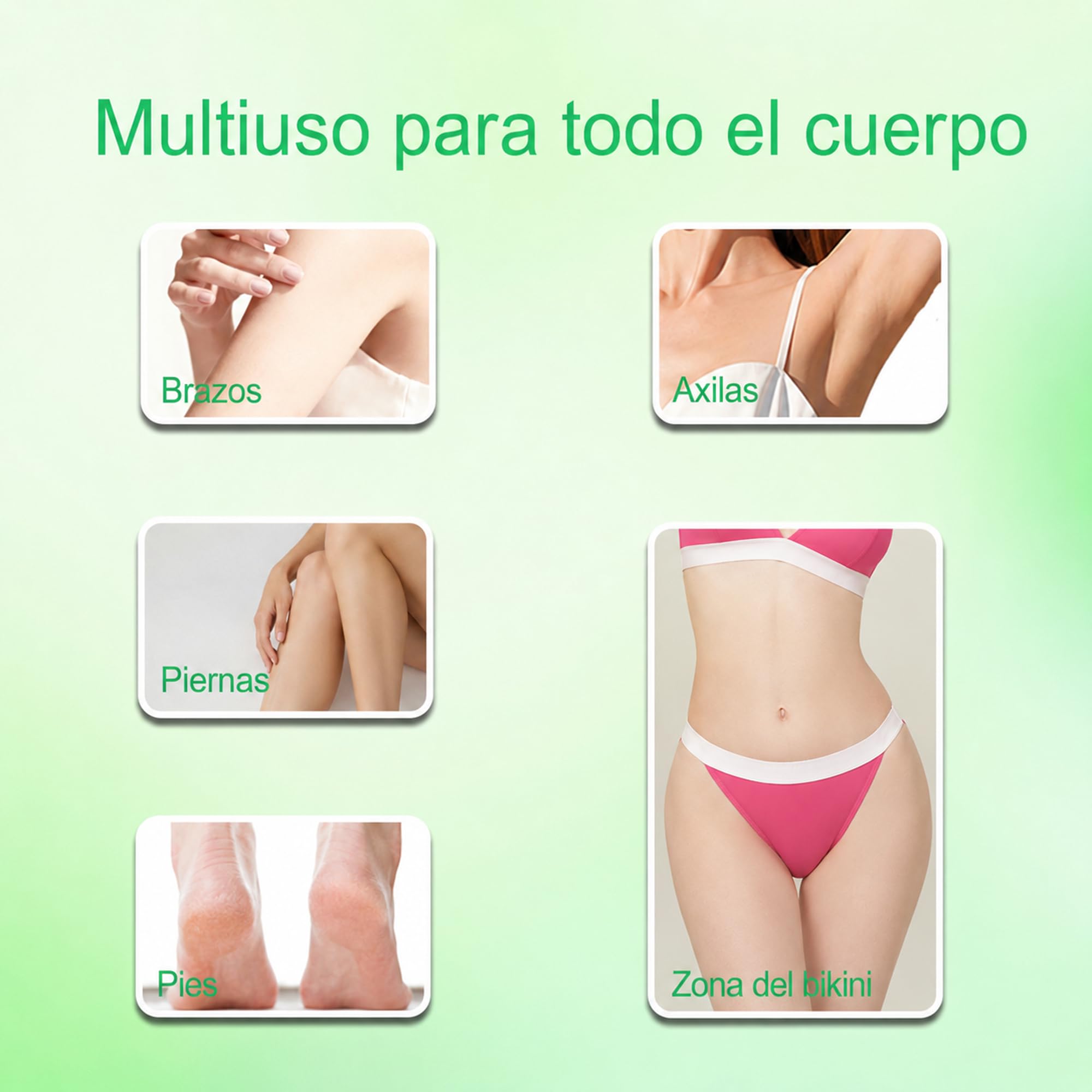 KEMEI 4-en-1 Depiladora Eléctrica Mujer, Afeitadora Corporal