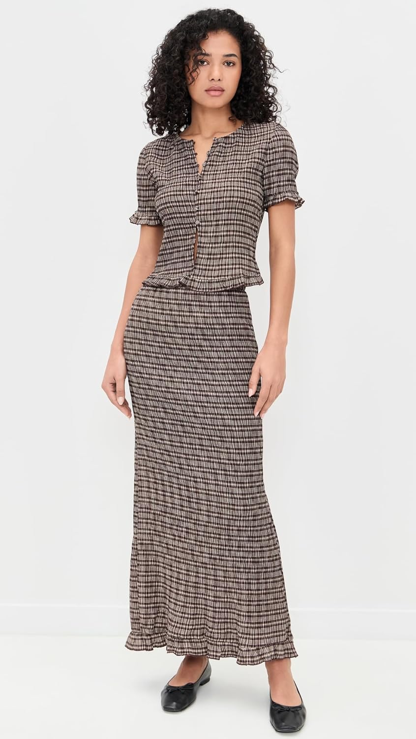 Bailey Rose Women's Plaid Skirt - Image 5