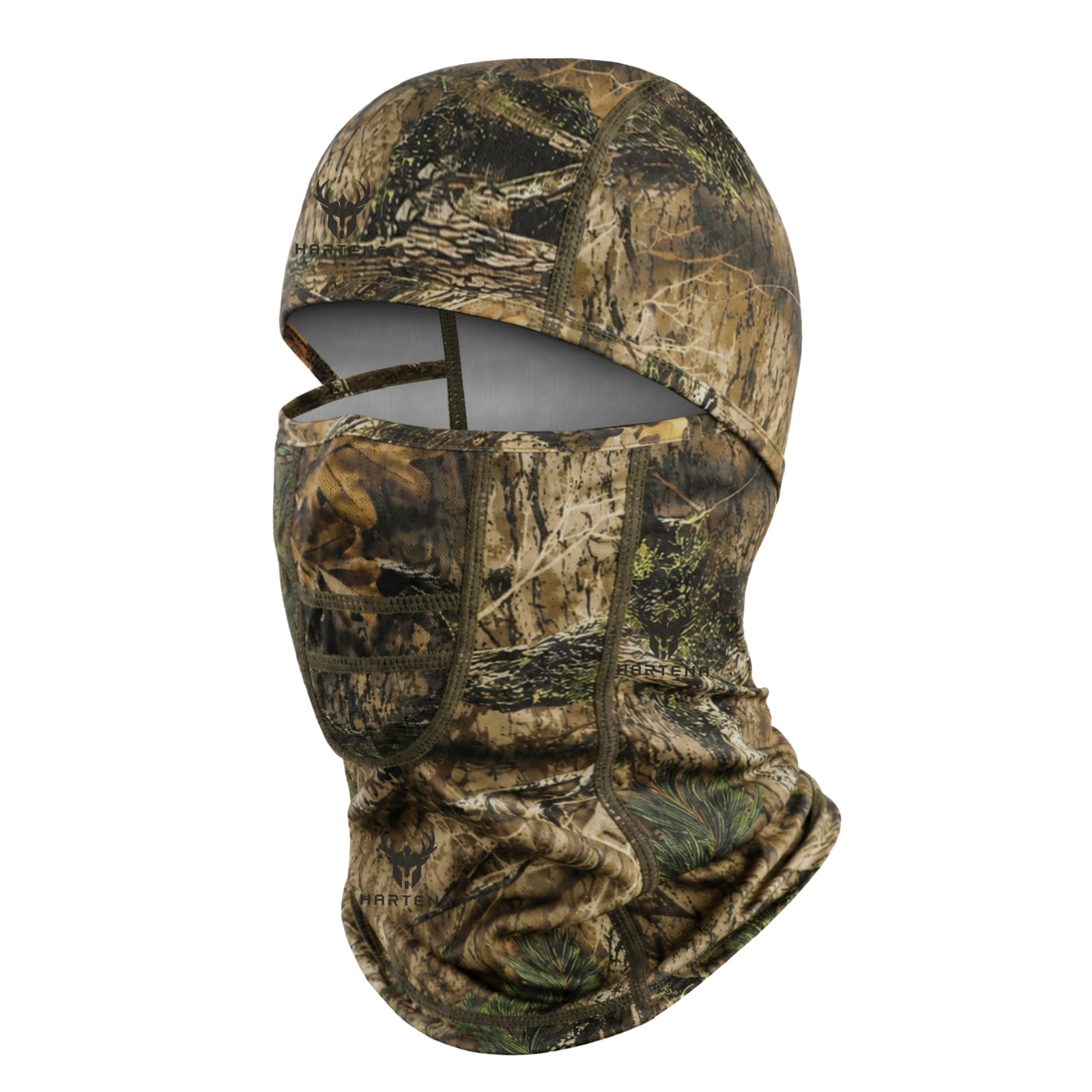 Lightweight Hunting Balaclava Camo Face Mask with Mesh Panel