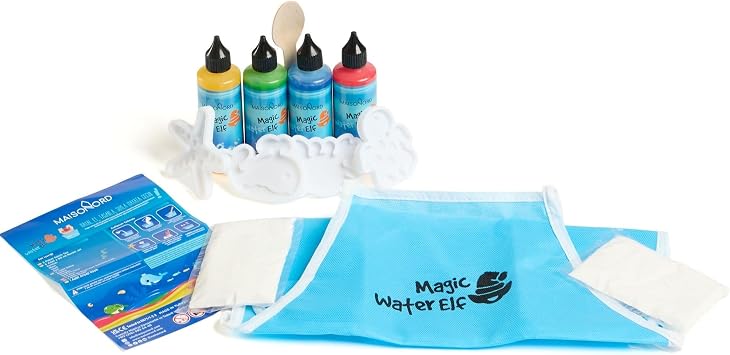 Magic Water Elf Sihirli Su Hayvanları Kendin Yap Eğitici Oyun Seti | Çocuklar için El Yapımı Renkli Su Peri Oyuncağı, Yaratıcı Oyun Parti Hediyeleri