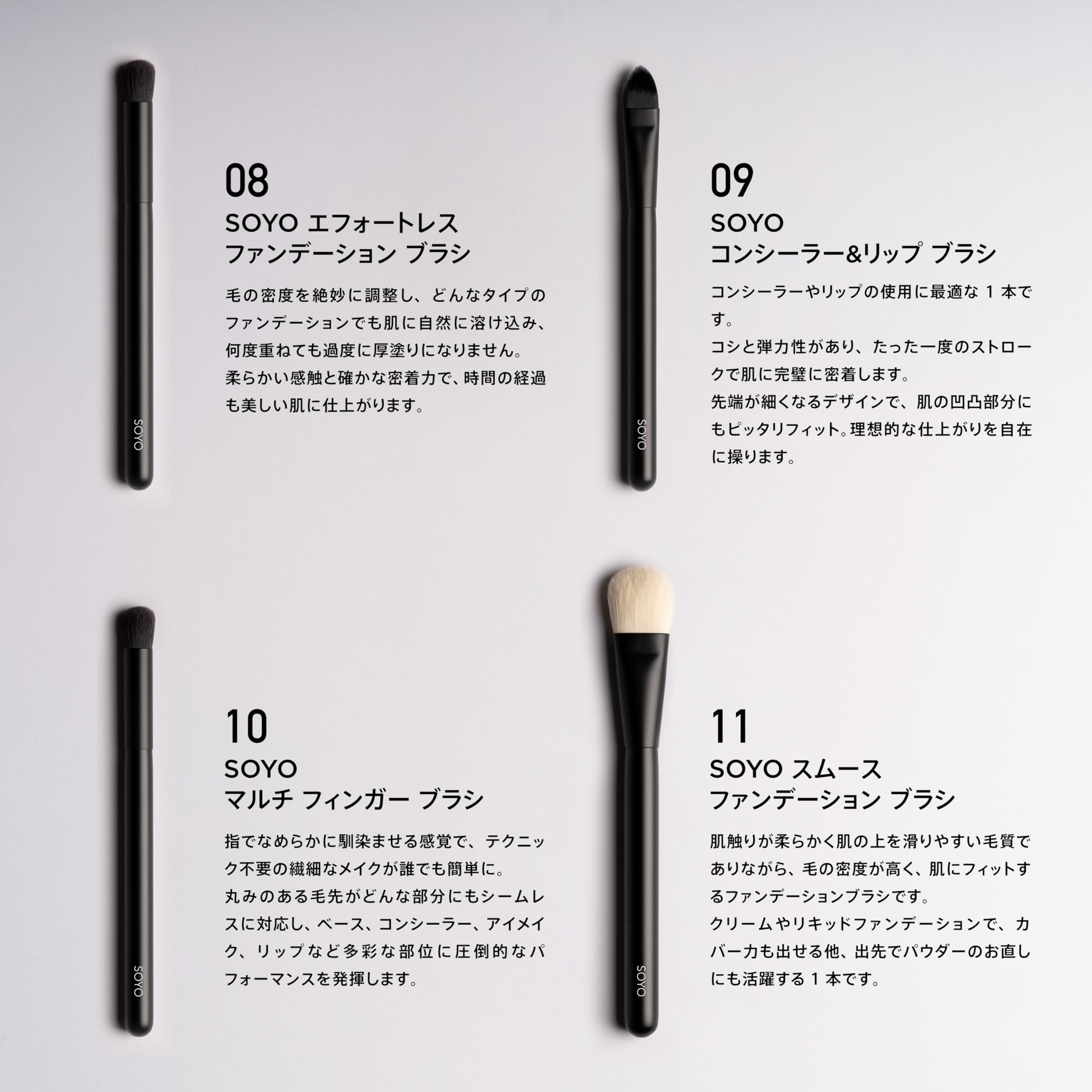 Amazon.co.jp: SOYO Excellence Set (14 Pieces + Case Included) : Beauty