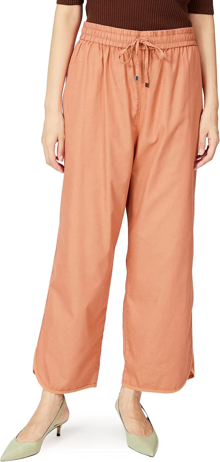 [JOHNBULL（ジョンブル）] カジュアルパンツ サイドラウンドカットパンツ レディース