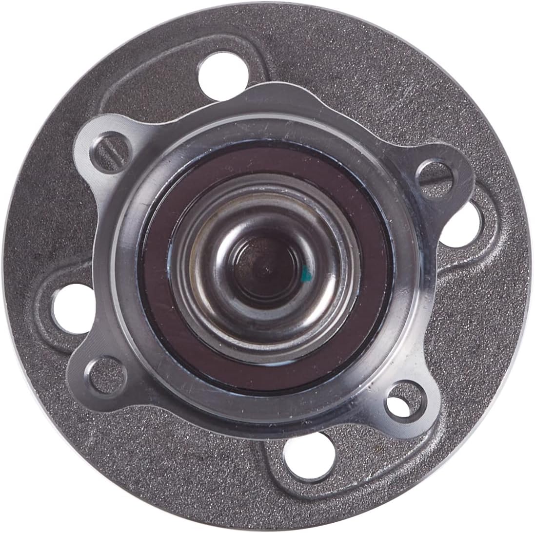 AUQDD 512427 x2 (For 1.6L and FWD,M14 Wheel Bolts) Rear Wheel Hub and Bearing Assembly Compatible With 2007-2015 Mi-ni Cooper # 33416786552 33416786620
