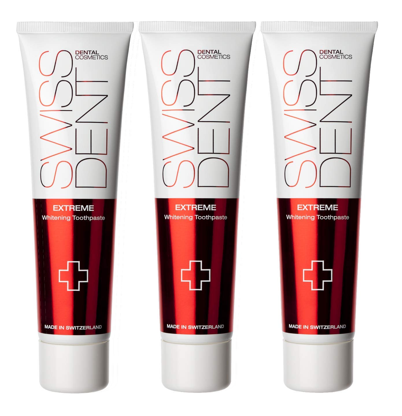 3x SWISSDENT EXTREME Zahnpasta, 100 ml