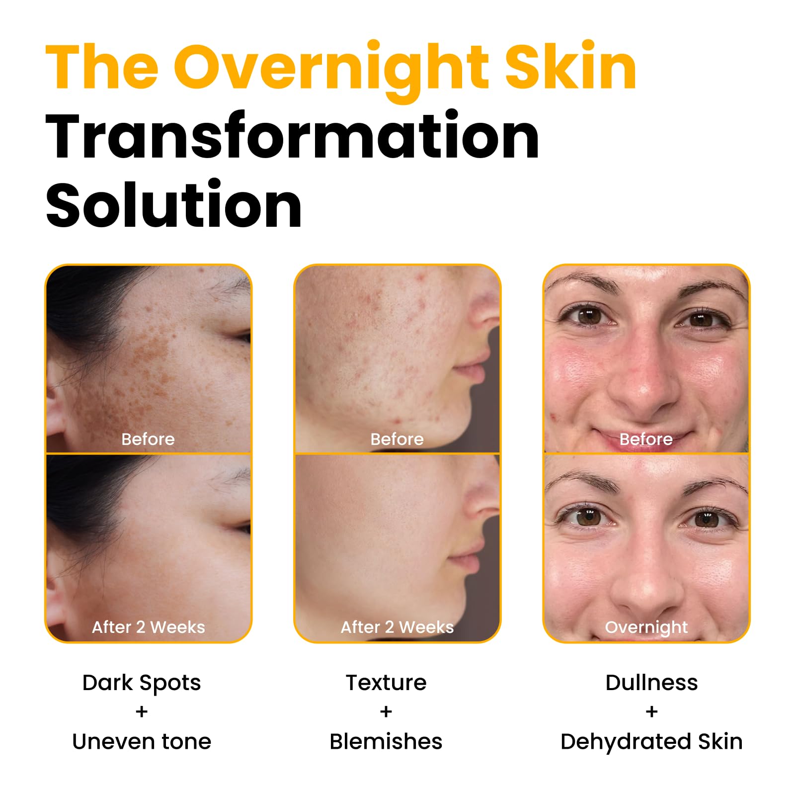 QUIA Collagen + Turmeric Overnight Wrapping Mask Duo – Firming and Hydrating Peel-Off Set for Elasticity, and Glow – Korean Skincare 2 x 75ml