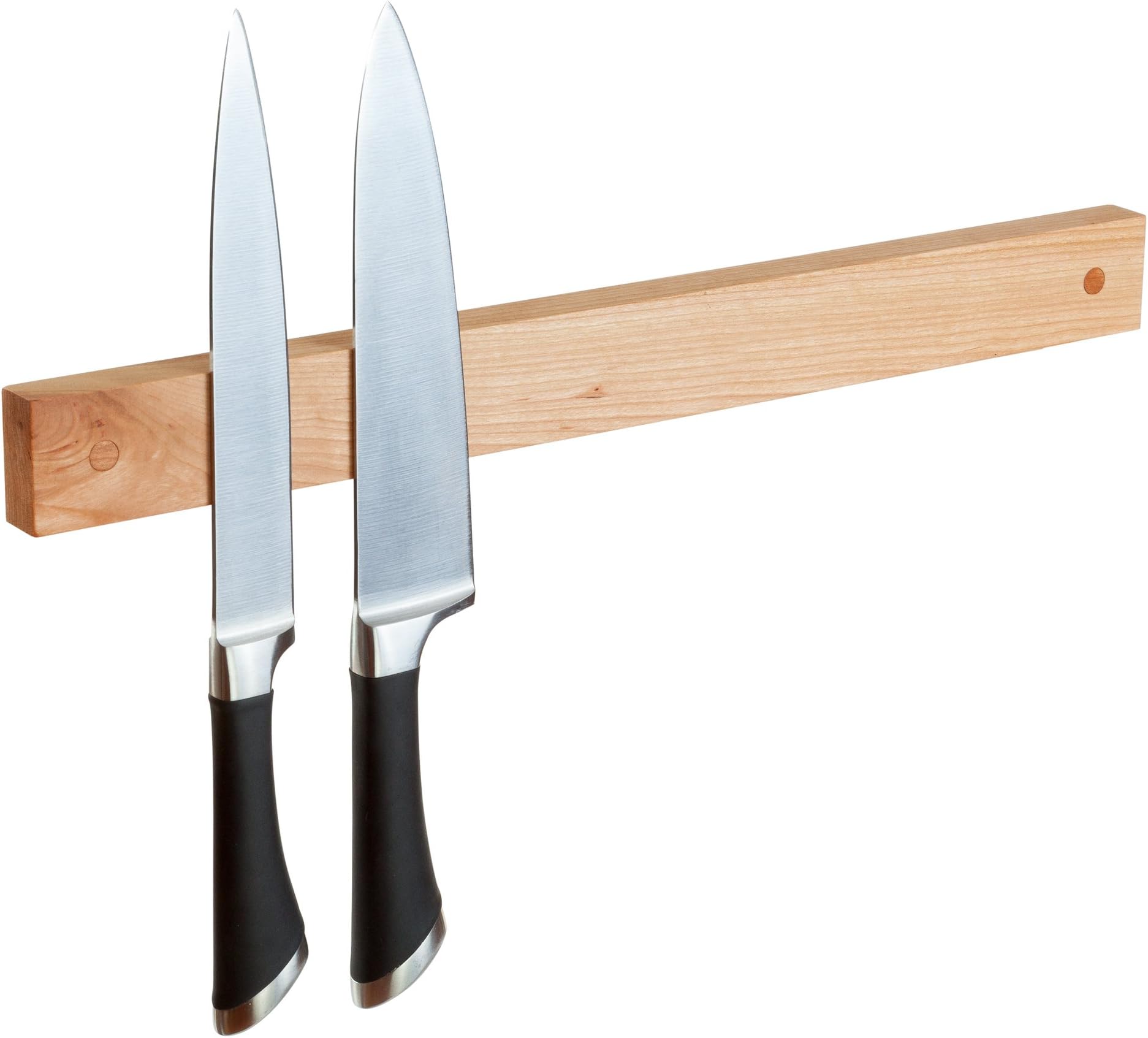 wooDsom Powerful Magnetic Knife Strip, Holder Made in USA (Cherry, 18 inches)