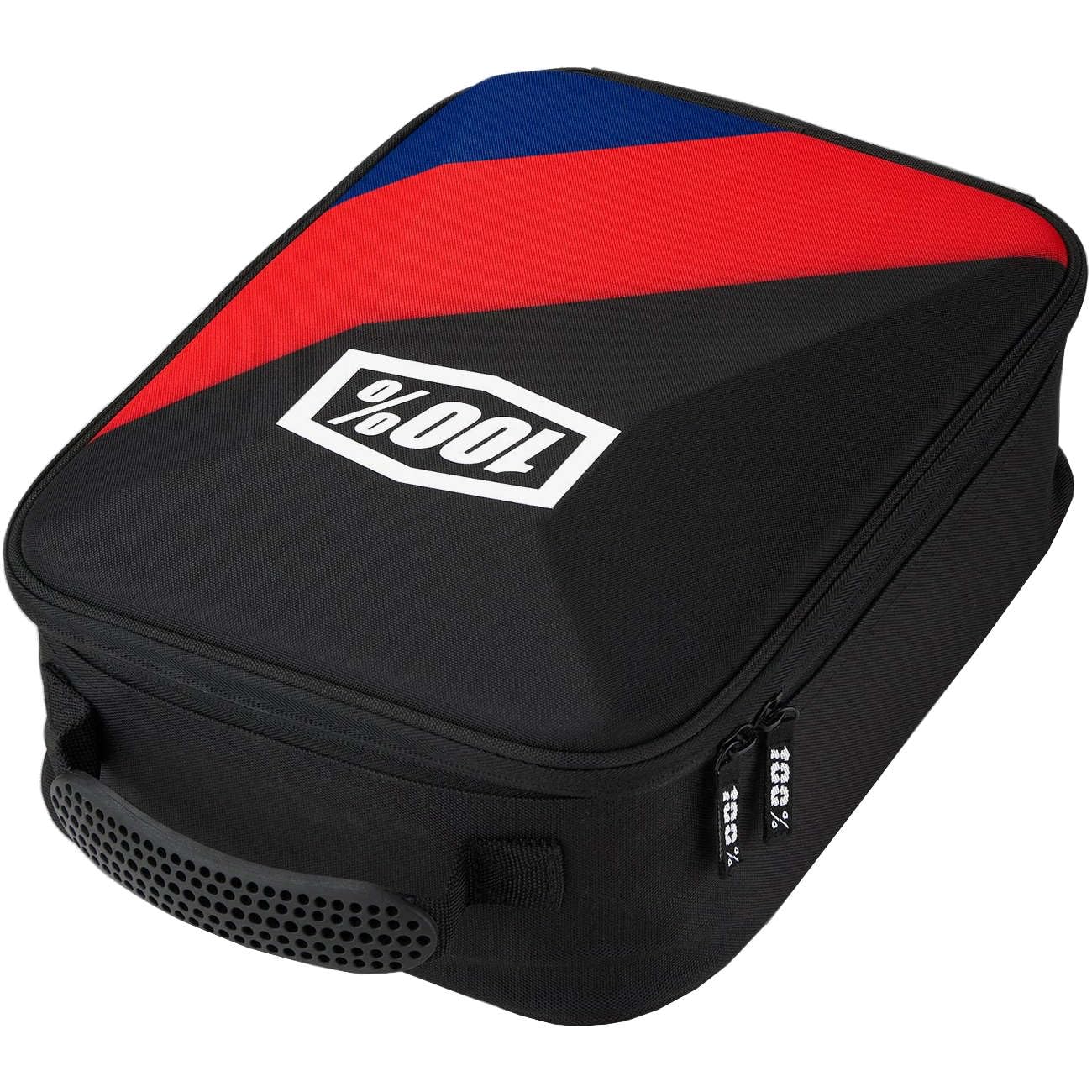 Amazon.com: 100% Goggle Case Cornerstone -Black/Red 29000-00000