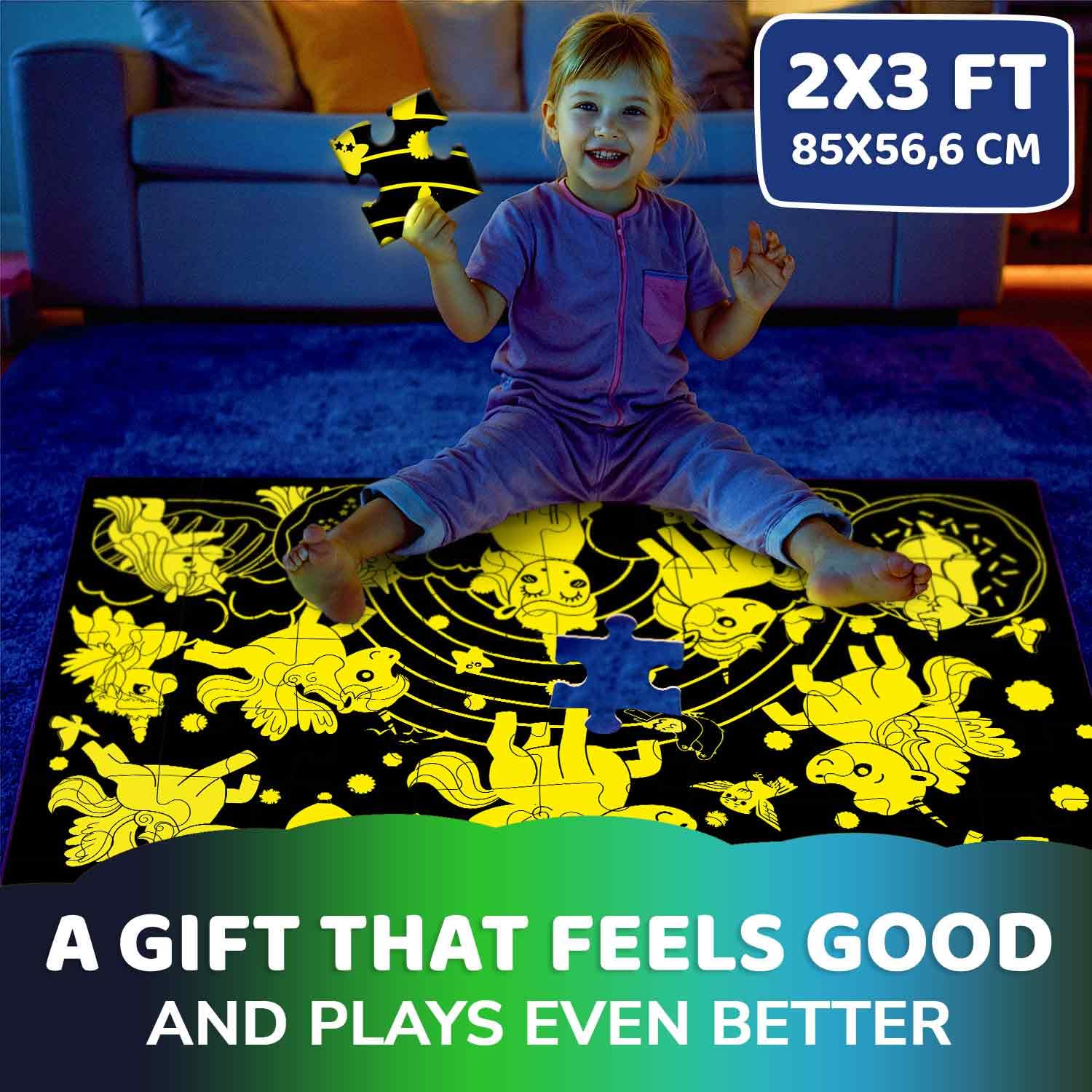 QUOKKA Floor Puzzles For 3 4 Year Olds, 48 Large Pieces Jigsaw Puzzles For Kids - Image 2