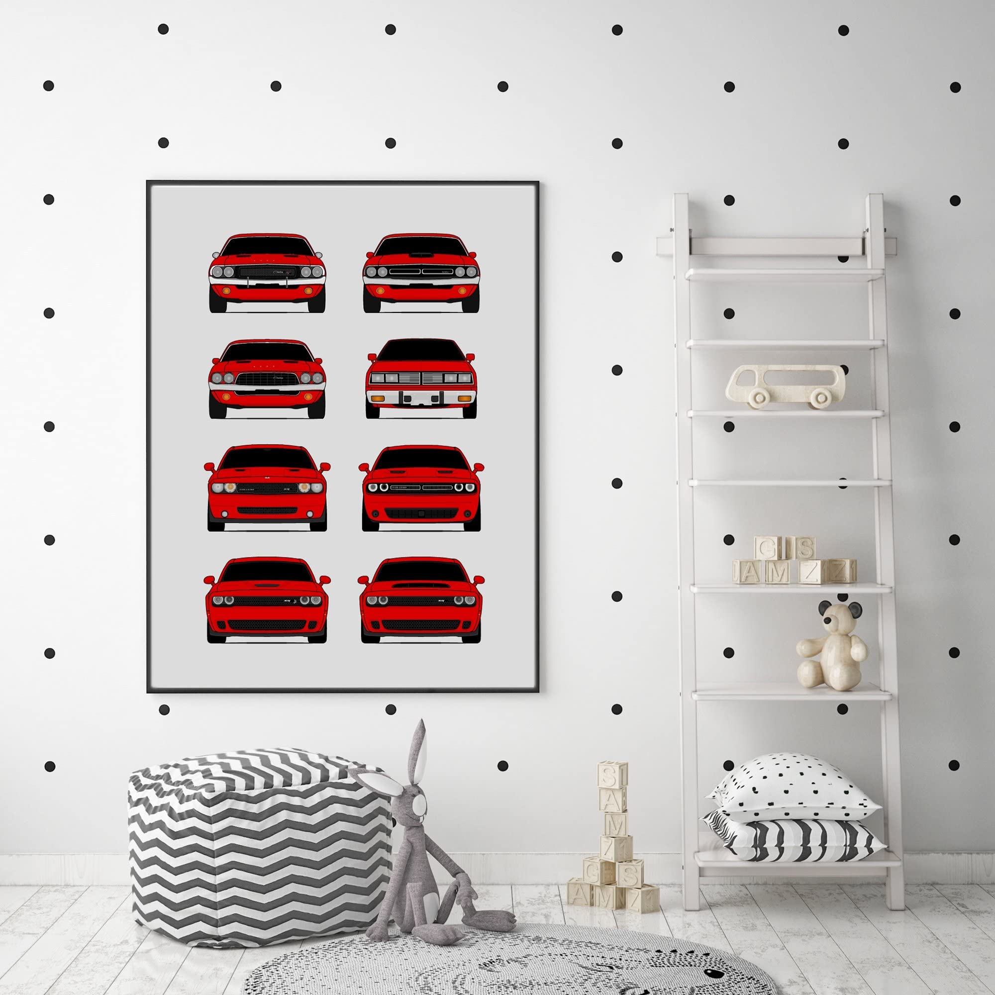 CHALLENGER ALL BREEDERS A2 ポスター チャレンジャー ポスター☆1970 ダッジ・チャレンジャー レア広告ポスター - メルカリ