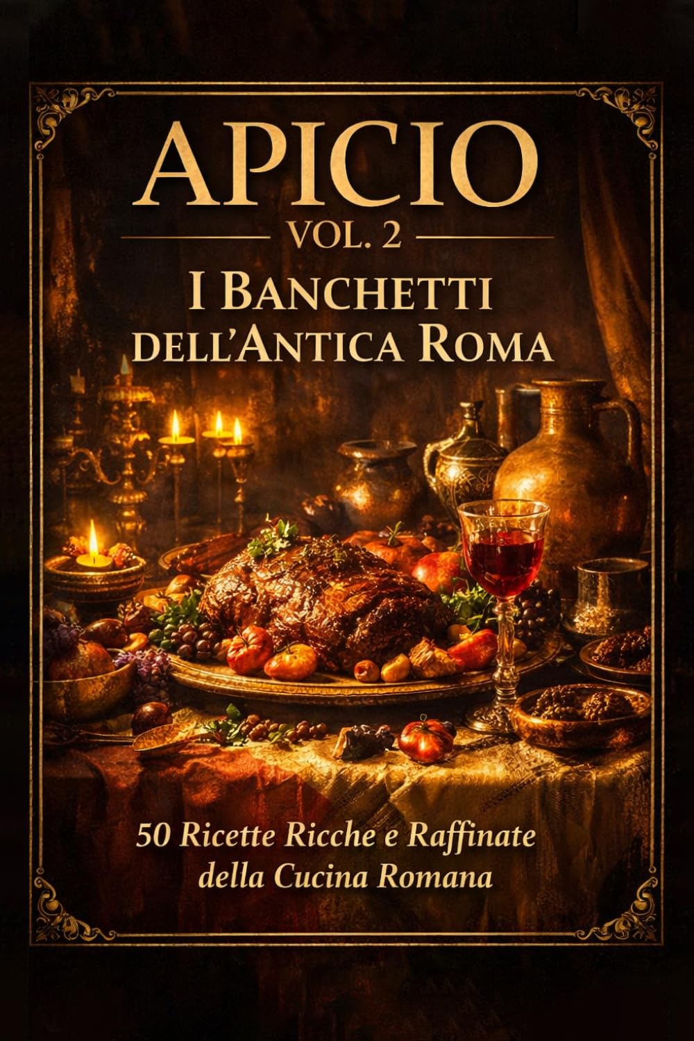Apicio Vol. 2: Banchetti e Cucina Aristocratica: 50 Ricette Storiche dell’Antica Roma tra Sapori Agrodolci, Salse e Piatti dei Banchetti Romani Adattati alla Cucina Moderna
