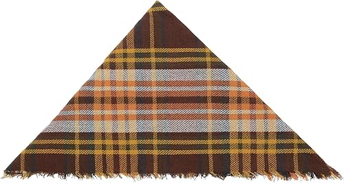 Miniatura 5 de American Trend Bufandas para mujer, bufanda triangular de invierno, bufanda clásica a cuadros, bufanda cálida, bufandas suaves, chal de punto