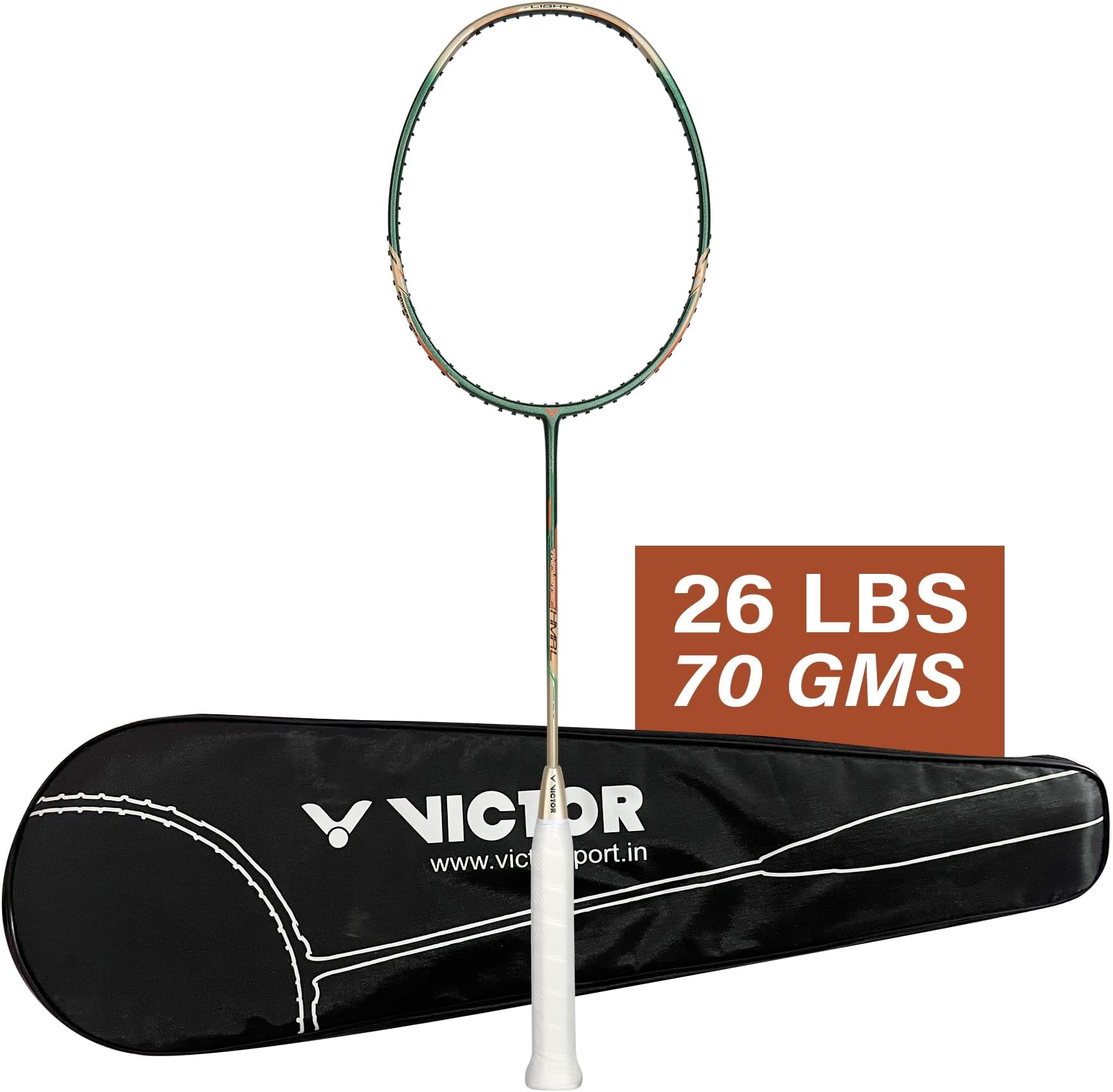 VICTOR Graphite Tk-Hmrl-V-6U Thruster Series Strung Badminton Racket