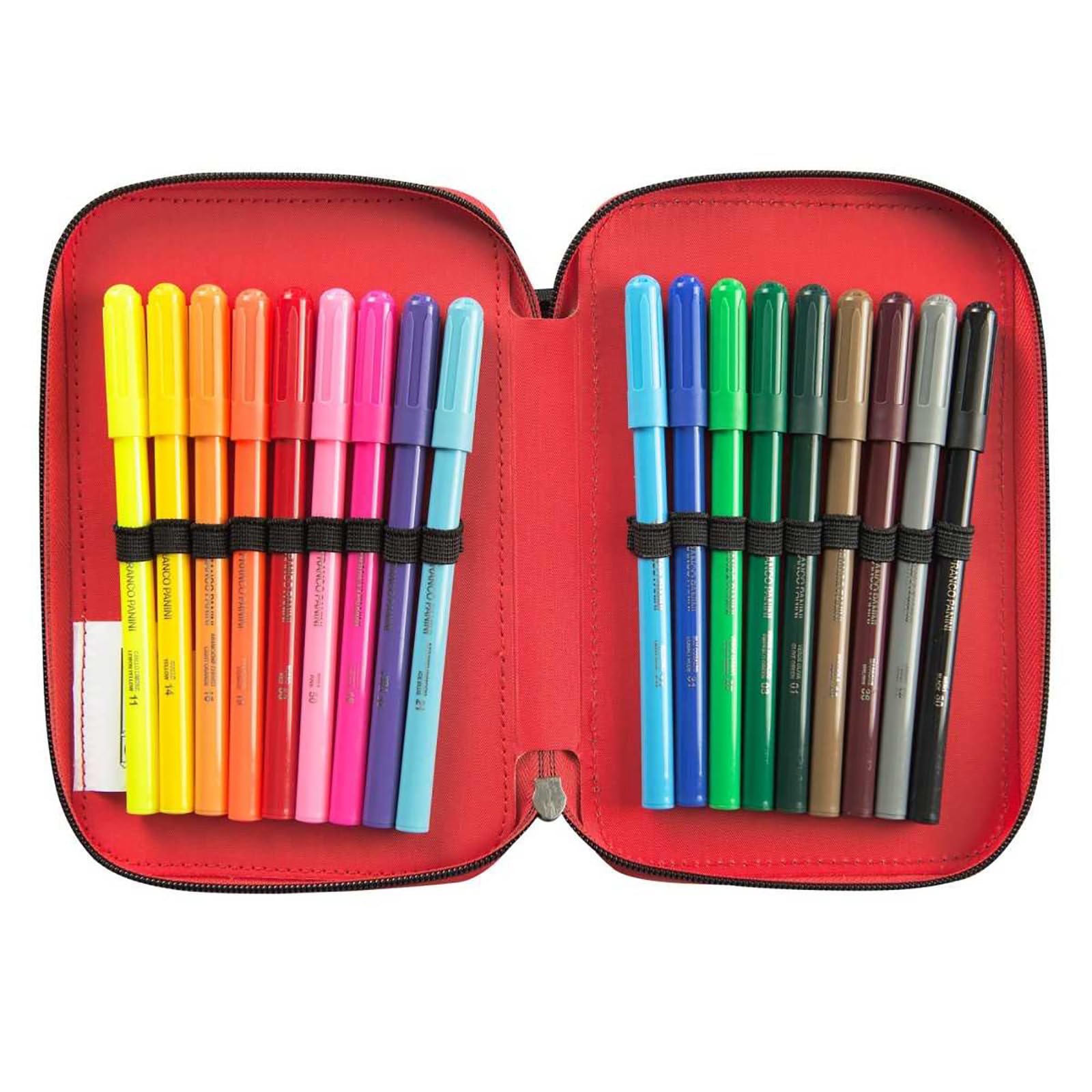 Clondo Astuccio 3 Scomparti Riempito Bambino One Piece Luffy 45 Accessori Scuola Set Cancelleria