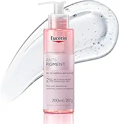 EUCERIN Gel de Limpeza Facial e Corporal 200ml, Anti-Pigment, Esfoliação Suave, Esfoliante, Pele Uniforme