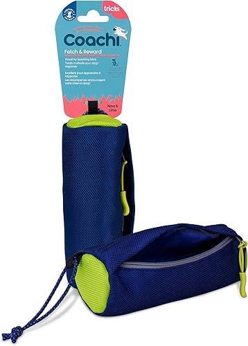 Coachi Busca y recompensa azul marino y lima